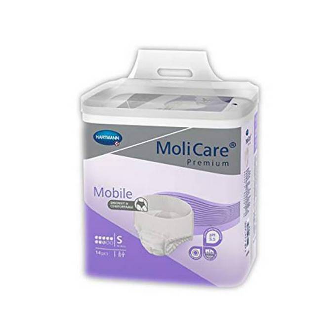 915871 Σλιπ ακράτειας νύχτας MoliCare Premium Mobile super plus 8 σταγόνες, συσκευασία -915871- 14 τεμαχίων