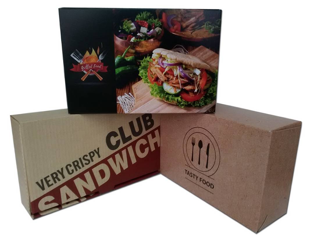 CLUB-SANDWICH Κουτι burger/club