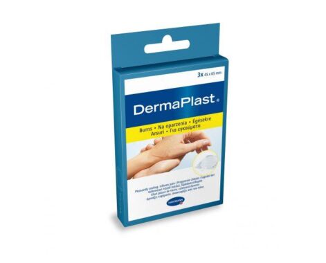 DermaPlast Hydro για εγκαύματα 4,5 x 6,5εκ συσκευασία 3 τεμαχίων