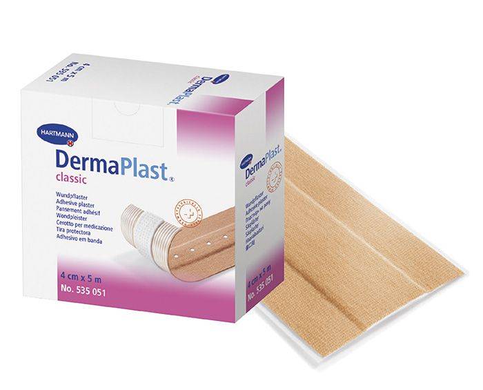 DermaPlast-classic-Ιδιαίτερα-ανθεκτικό DermaPlast classic Ιδιαίτερα ανθεκτικό υφασμάτινο επίθεμα