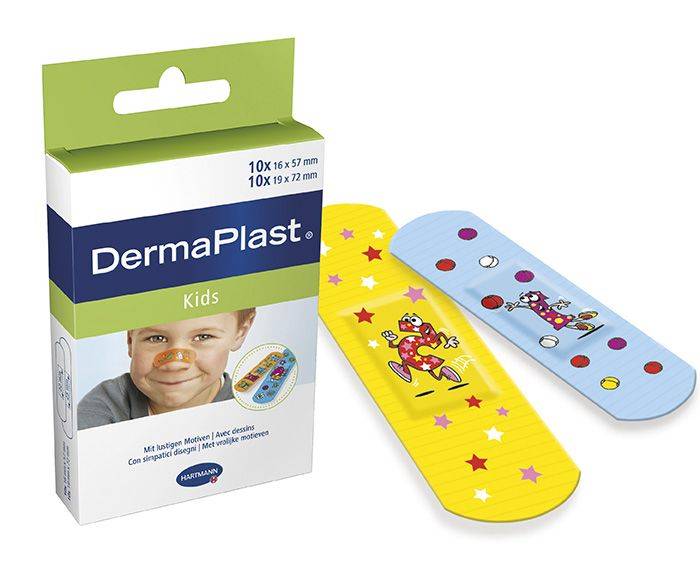 Dermaplast-Kids Dermaplast Kids στριπς 2 μεγέθη κασετίνα 20 τεμαχίων