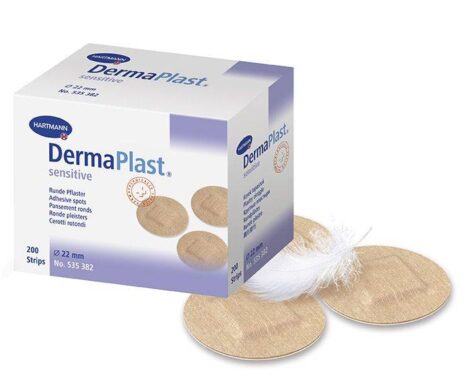Dermaplast Spot Στρογγυλό αυτοκόλλητο επίθεμα για ενέσεις