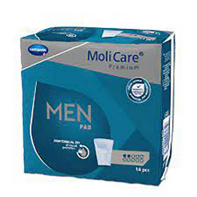 Hartmann-Molicare-Premium-Men-Pads-ανδρικά-επιθέματα-ακράτειας-Protect Hartmann Molicare Premium Men Pads ανδρικά επιθέματα ακράτειας Protect - 14τεμ.