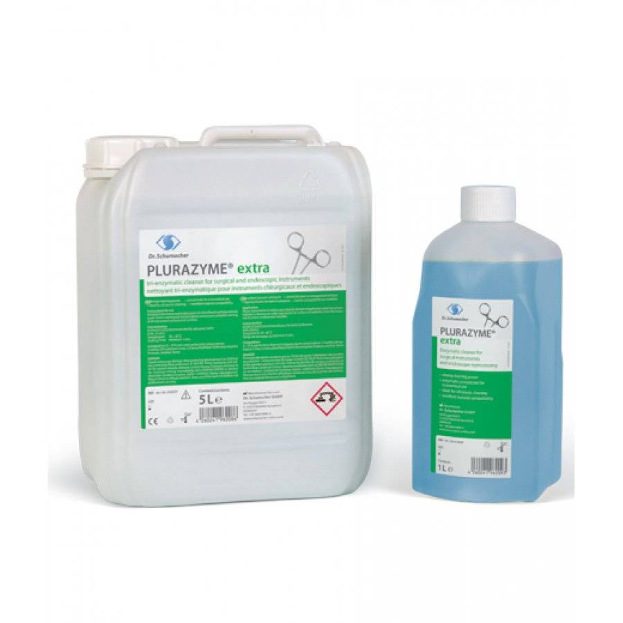 Plurazyme-extra-1000ml Υγρό καθαριστικό χειρ/κών εργαλείων & ενδοσκοπίων- Plurazyme extra - 1000ml
