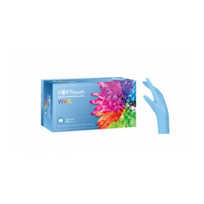 Soft-Touch-Vivid-Γάντια-Νιτριλίου-Πράσινο Soft Touch Vivid Γάντια Νιτριλίου - Πράσινο