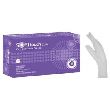 Soft Touch Γάντια Βινυλίου - Λευκό χωρίς πούδρα