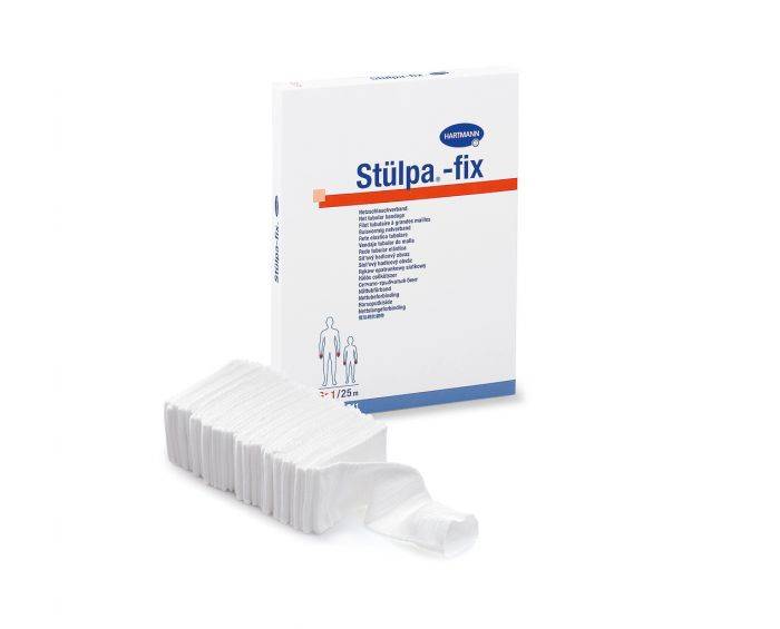 Stulpa-fix-Πλεκτός-σωληνωτός-επίδεσμος Stülpa -fix Πλεκτός σωληνωτός επίδεσμος σε 1 ρολό.
