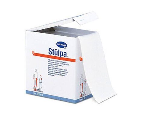 Stülpa ready for use. Πλεκτός σωληνωτός επίδεσμος σε ρολό, έτοιμος προς χρήση.