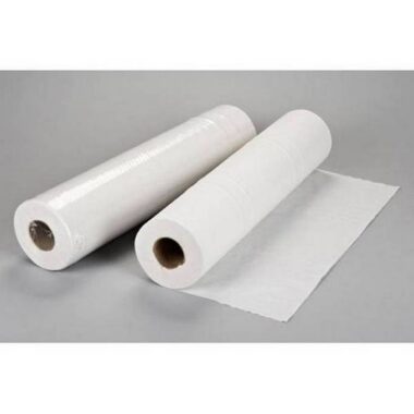 Ρολα Εξεταστικου Κρεβατιου Non woven + Πλαστικό Λευκό - 68cm x 50m