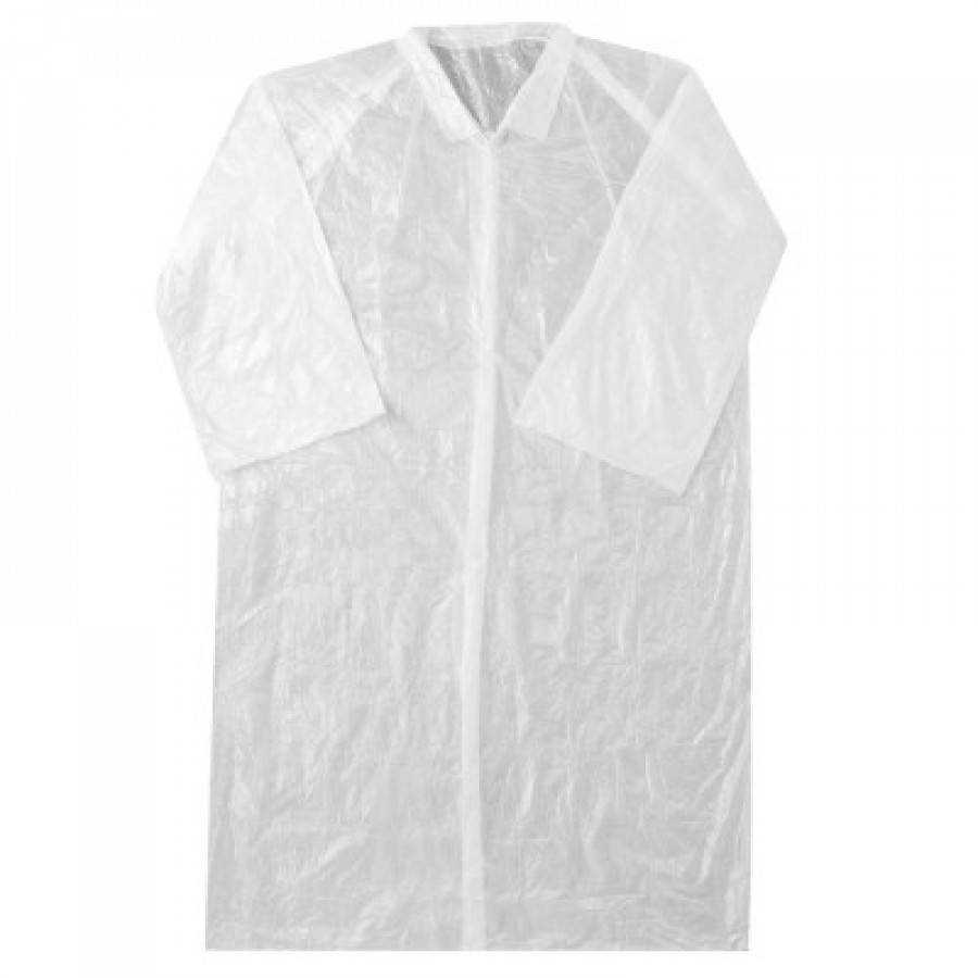 Ρόμπα-επισκεπτών-πλαστική-με-κουμπιά-Labcoat Ρόμπα επισκεπτών πλαστική με κουμπιά (Labcoat)