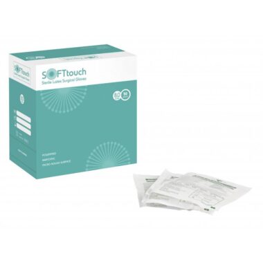 Χειρουργικά γάντια SOFT TOUCH με πούδρα 8,8 grams