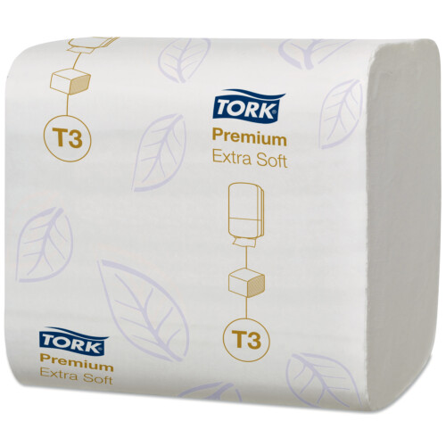 Tork Extra Soft χαρτί υγείας σε φύλλα λευκό 252τεμ 2φυλλο