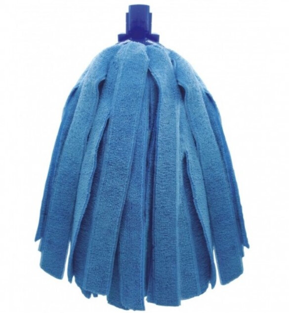 Vileda Supermop Microtuff σφουγγαρίστρα μπλε